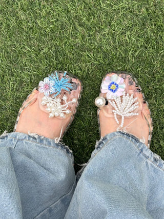 Summer Jelly Shoes, Transparent Flip-flops, Jelly Decor, Mary Jane Flats, Swim Mesh, Summer Slippers, Shoe Collection
