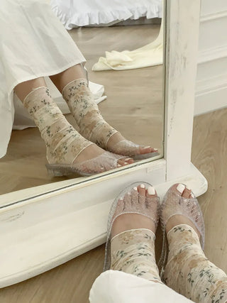 Summer Jelly Shoes, Transparent Flip-flops, Jelly Decor, Mary Jane Flats, Swim Mesh, Summer Slippers, Shoe Collection