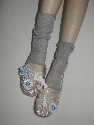 Summer Jelly Shoes, Transparent Flip-flops, Jelly Decor, Mary Jane Flats, Swim Mesh, Summer Slippers, Shoe Collection