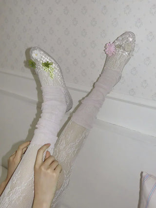 Summer Jelly Shoes, Transparent Flip-flops, Jelly Decor, Mary Jane Flats, Swim Mesh, Summer Slippers, Shoe Collection