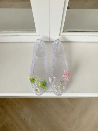 Summer Jelly Shoes, Transparent Flip-flops, Jelly Decor, Mary Jane Flats, Swim Mesh, Summer Slippers, Shoe Collection