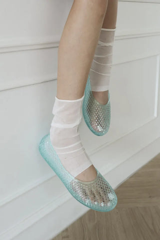 Summer Jelly Shoes, Transparent Flip-flops, Jelly Decor, Mary Jane Flats, Swim Mesh, Summer Slippers, Shoe Collection