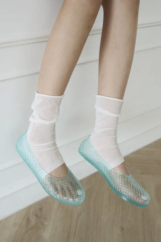 Summer Jelly Shoes, Transparent Flip-flops, Jelly Decor, Mary Jane Flats, Swim Mesh, Summer Slippers, Shoe Collection