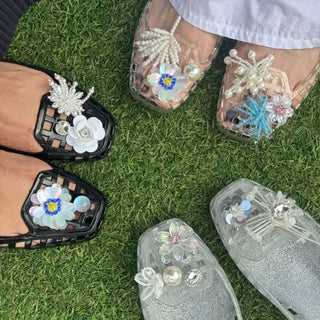 Summer Jelly Shoes, Transparent Flip-flops, Jelly Decor, Mary Jane Flats, Swim Mesh, Summer Slippers, Shoe Collection