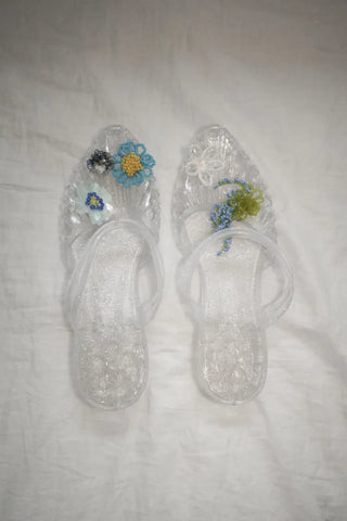 Summer Jelly Shoes, Transparent Flip-flops, Jelly Decor, Mary Jane Flats, Swim Mesh, Summer Slippers, Shoe Collection