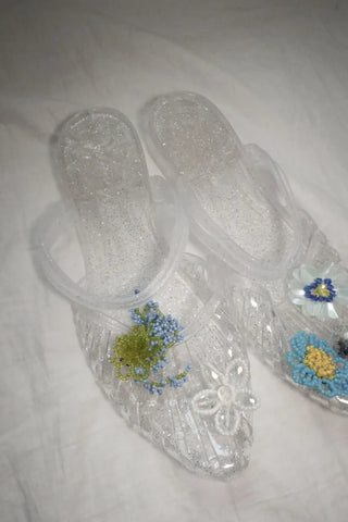 Summer Jelly Shoes, Transparent Flip-flops, Jelly Decor, Mary Jane Flats, Swim Mesh, Summer Slippers, Shoe Collection