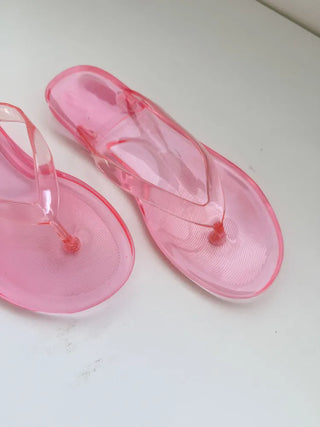 Summer Jelly Shoes, Transparent Flip-flops, Jelly Decor, Mary Jane Flats, Swim Mesh, Summer Slippers, Shoe Collection