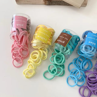 Pastel Stretchy Elastic Color Water Bomb Sports Day Hair Ties