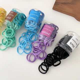 Pastel Stretchy Elastic Color Water Bomb Sports Day Hair Ties