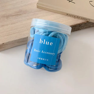 Pastel Stretchy Elastic Color Water Bomb Sports Day Hair Ties