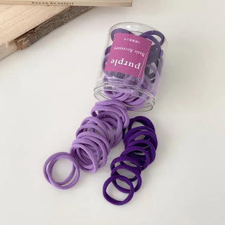 Pastel Stretchy Elastic Color Water Bomb Sports Day Hair Ties
