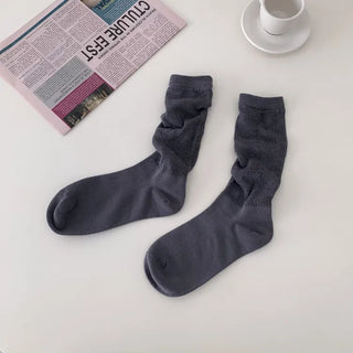 See-through Ribbed Long Summer Leg Warmer Socks