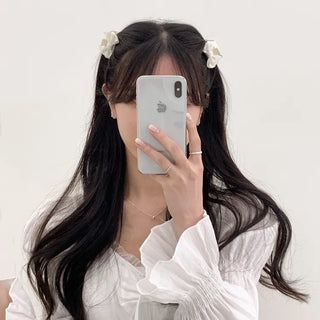 Lovit Ribbon Side Hair Festival Mini Hair Claw Clip
