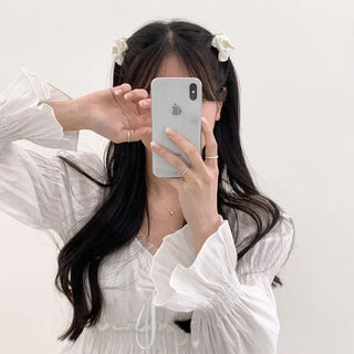 Lovit Ribbon Side Hair Festival Mini Hair Claw Clip