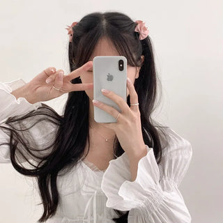 Lovit Ribbon Side Hair Festival Mini Hair Claw Clip