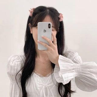 Lovit Ribbon Side Hair Festival Mini Hair Claw Clip