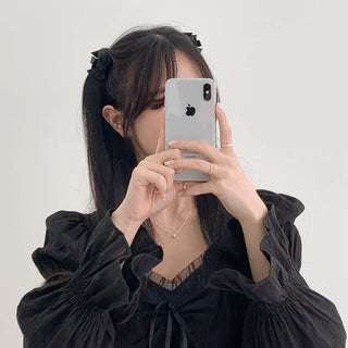 Lovit Ribbon Side Hair Festival Mini Hair Claw Clip