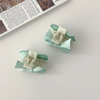 Lovit Ribbon Side Hair Festival Mini Hair Claw Clip