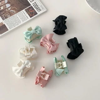 Lovit Ribbon Side Hair Festival Mini Hair Claw Clip