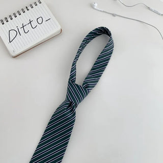Teen Plaid Ribbon School Look Uniform Women's Ties Automatic Bow Ties Collection