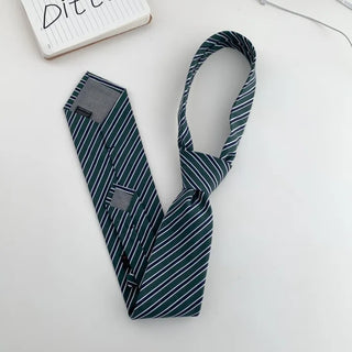 Teen Plaid Ribbon School Look Uniform Women's Ties Automatic Bow Ties Collection