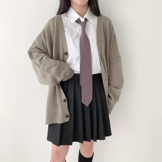 Teen Plaid Ribbon School Look Uniform Women's Ties Automatic Bow Ties Collection