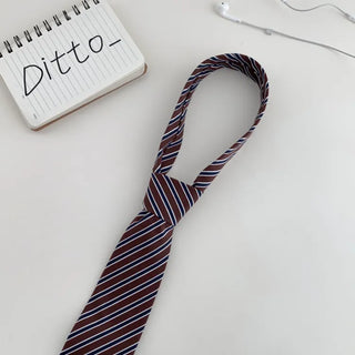 Teen Plaid Ribbon School Look Uniform Women's Ties Automatic Bow Ties Collection