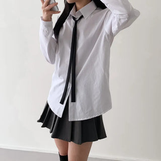 Teen Plaid Ribbon School Look Uniform Women's Ties Automatic Bow Ties Collection