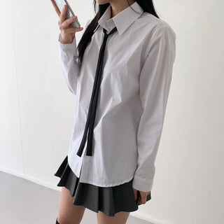 Teen Plaid Ribbon School Look Uniform Women's Ties Automatic Bow Ties Collection