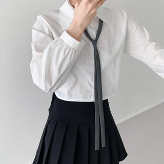 Teen Plaid Ribbon School Look Uniform Women's Ties Automatic Bow Ties Collection
