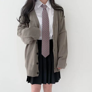 Teen Plaid Ribbon School Look Uniform Women's Ties Automatic Bow Ties Collection