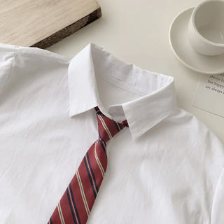 Teen Plaid Ribbon School Look Uniform Women's Ties Automatic Bow Ties Collection