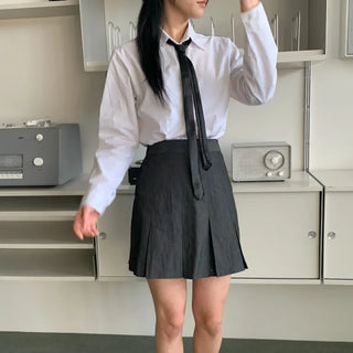 Teen Plaid Ribbon School Look Uniform Women's Ties Automatic Bow Ties Collection