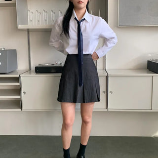 Teen Plaid Ribbon School Look Uniform Women's Ties Automatic Bow Ties Collection