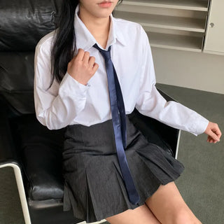 Teen Plaid Ribbon School Look Uniform Women's Ties Automatic Bow Ties Collection