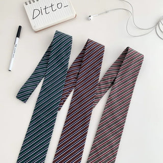 Teen Plaid Ribbon School Look Uniform Women's Ties Automatic Bow Ties Collection