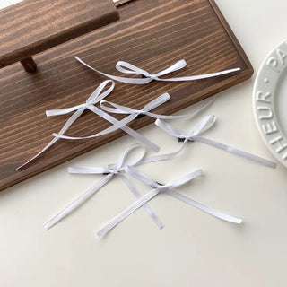 Point Mini Ribbon Hair Side Hair Clip