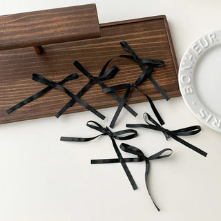 Point Mini Ribbon Hair Side Hair Clip