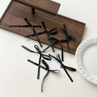 Point Mini Ribbon Hair Side Hair Clip