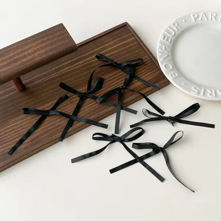 Point Mini Ribbon Hair Side Hair Clip
