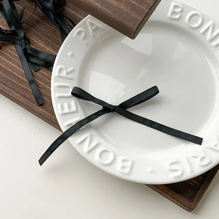Point Mini Ribbon Hair Side Hair Clip