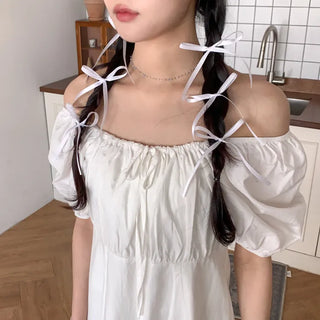 Point Mini Ribbon Hair Side Hair Clip