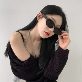 Cats, Unique, Hip, Y2K, Round, Trendy, Retro, UV Protection, Humbuk Show, Waterbomb, Tinted Sunglasses Collection