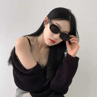 Cats, Unique, Hip, Y2K, Round, Trendy, Retro, UV Protection, Humbuk Show, Waterbomb, Tinted Sunglasses Collection
