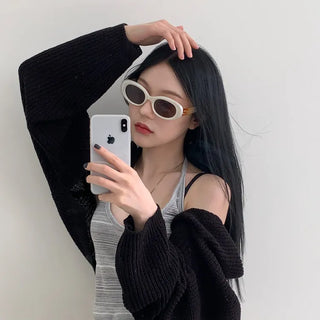 Cats, Unique, Hip, Y2K, Round, Trendy, Retro, UV Protection, Humbuk Show, Waterbomb, Tinted Sunglasses Collection
