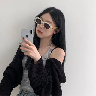 Cats, Unique, Hip, Y2K, Round, Trendy, Retro, UV Protection, Humbuk Show, Waterbomb, Tinted Sunglasses Collection