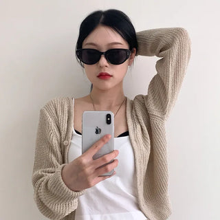 Cats, Unique, Hip, Y2K, Round, Trendy, Retro, UV Protection, Humbuk Show, Waterbomb, Tinted Sunglasses Collection
