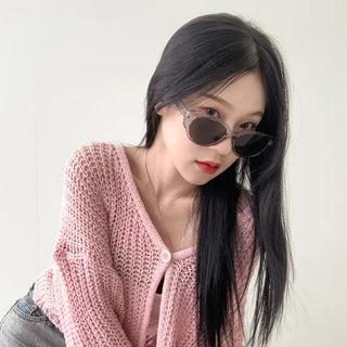 Cats, Unique, Hip, Y2K, Round, Trendy, Retro, UV Protection, Humbuk Show, Waterbomb, Tinted Sunglasses Collection