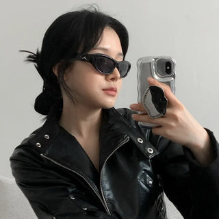 Cats, Unique, Hip, Y2K, Round, Trendy, Retro, UV Protection, Humbuk Show, Waterbomb, Tinted Sunglasses Collection