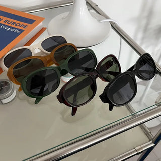 Cats, Unique, Hip, Y2K, Round, Trendy, Retro, UV Protection, Humbuk Show, Waterbomb, Tinted Sunglasses Collection